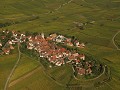  zellenberg, vignoble, vue aérienne, haut-rhin , alsace 