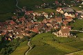  hunawihr, église, fortifiée, vignoble, vue aérienne, haut-rhin, alsace 