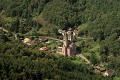  vue aérienne, abbaye murbach, haut-rhin, alsace, patrimoine religieux 