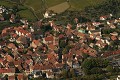 vue aérienne, turckheim, vignoble alsacien, haut-rhin, alsace 