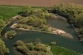  vue aérienne, méandres, Ill, ried, muttersholtz, bas-rhin, alsace 