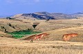  paysage, agriculture, cultures en terrasses, érosion, madagascar 