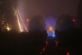  noël au jardin, parc wesserling, illuminations, vallée thur, haut-rhin, alsace 