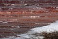  récolte de sel, lac rose, sénégal, afrique de l'ouest 