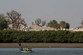  l'île de fadiouth, cimetière mixte, baobab, greniers à mil, sénégal, petite côte, afrique de l'ouest 