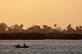  coucher du soleil, sine saloum, missirah, sénégal, afrique de l'ouest 