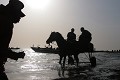  retour pêche, port de joal, petite côte, sénégal, afrique de l'ouest 