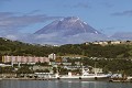  volcan, avachinsky, petropavlovsk, kamtchatka, russie 
