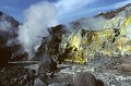  paroi souffre, volcan, mutnovsky, kamtchatka, russie 