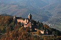  Alsace, château haut-koenigsbourg, patrimoine, vignes, vignoble, paysage 
