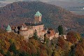  Alsace, château haut-koenigsbourg, patrimoine, vignes, vignoble, paysage 