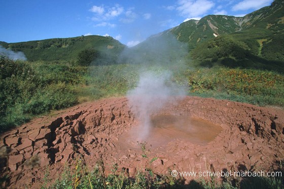 Marmitte de boue - Kamtchatka