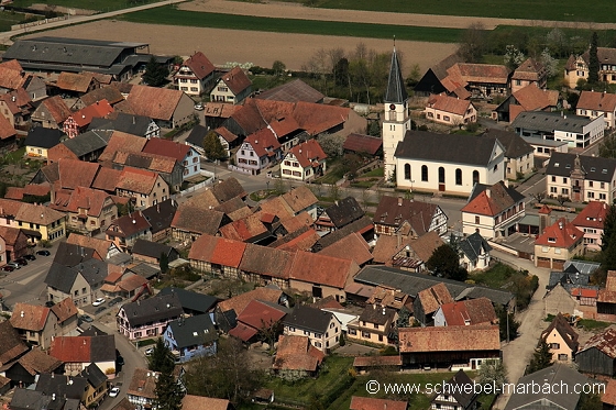 Village de la plaine alsacienne