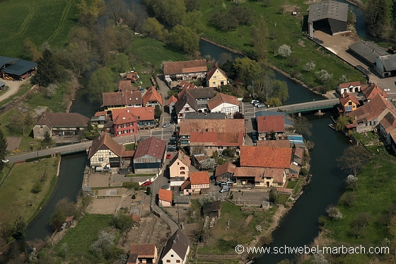 Hameau d'Ehnwihr à Muttersholtz - Plaine d'Alsace